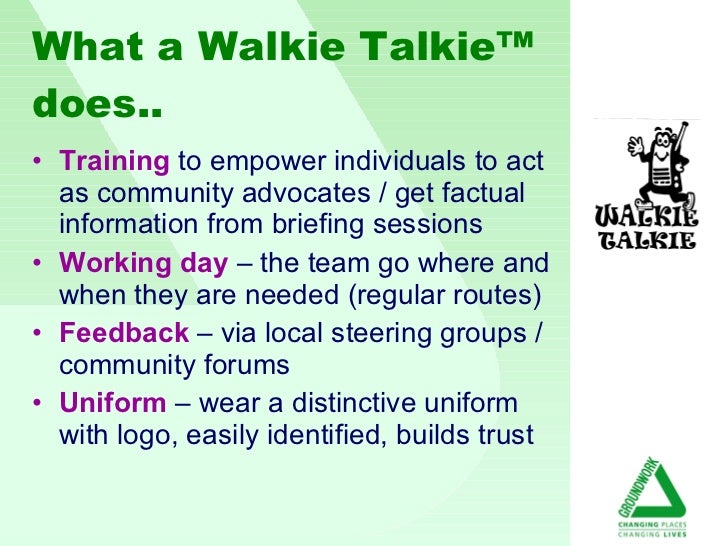 how to accept a walkie talkie request