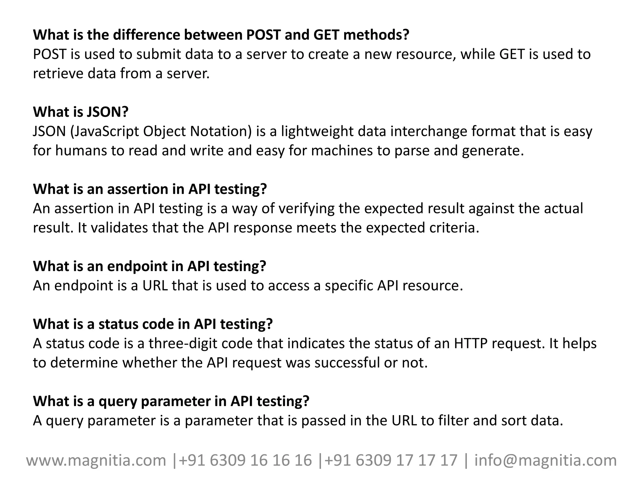 Top 20 API Testing Interview Questions & Answers in 2023.pptx