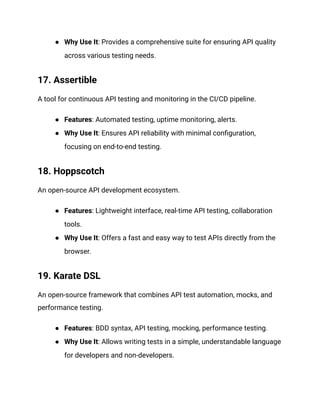 Top 20 Automated API testing Tools for Effective Software Testing.pdf