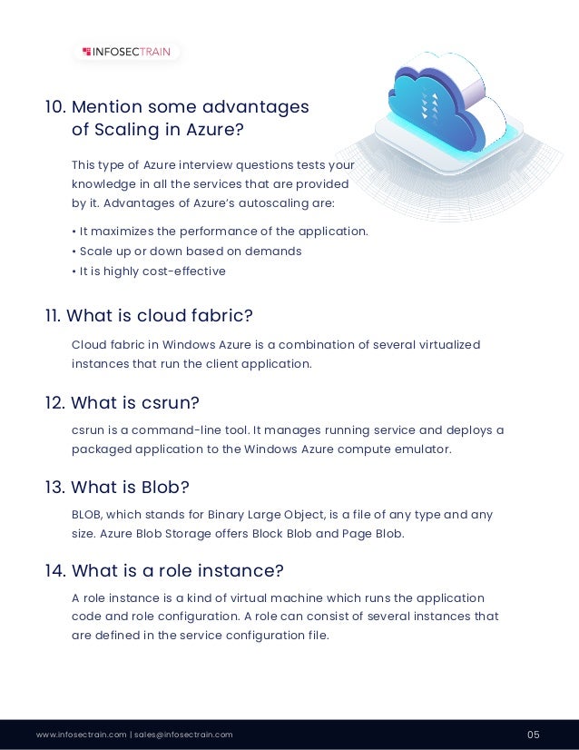 Top 20 azure interview questions | PDF