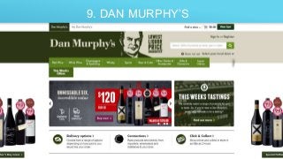 9. DAN MURPHY’S
 