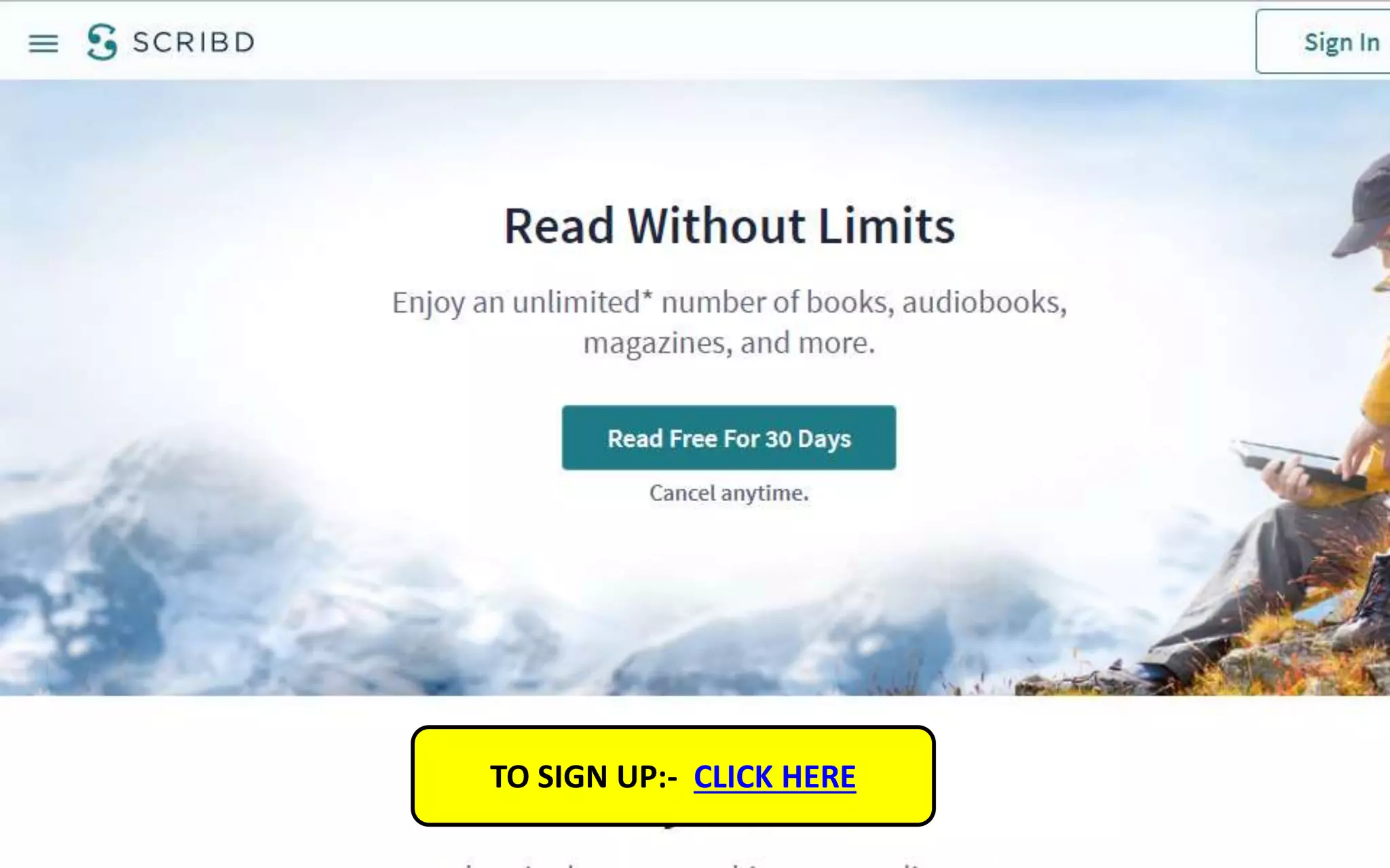 TO SIGN UP:- CLICK HERE
 