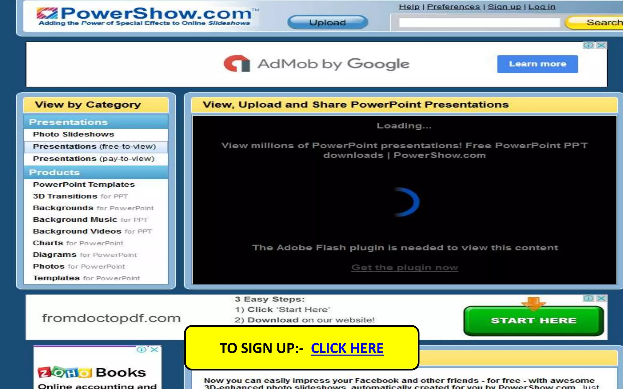 TO SIGN UP:- CLICK HERE
 