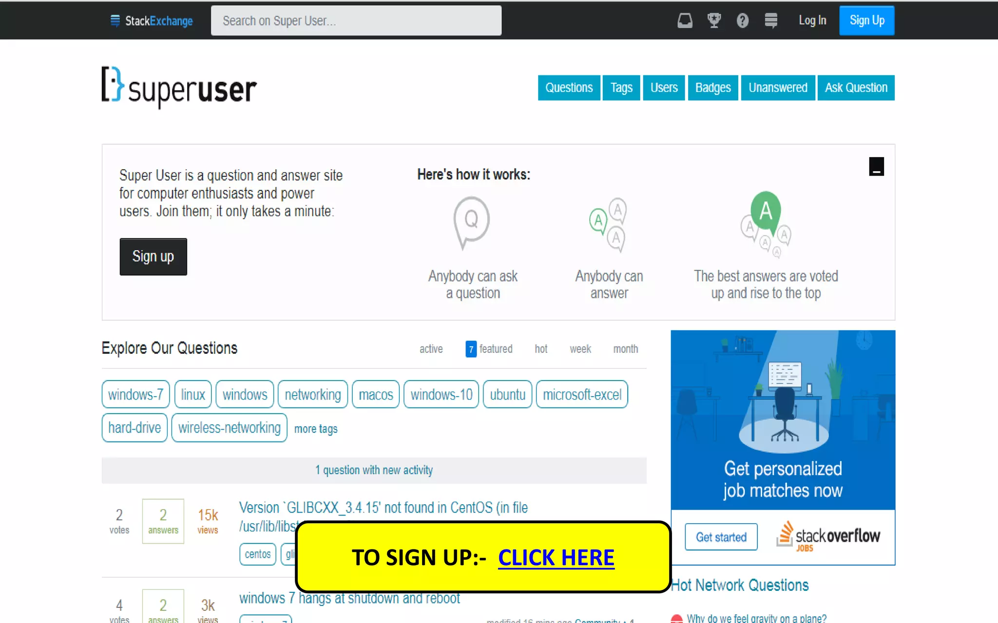 TO SIGN UP:- CLICK HERE
 