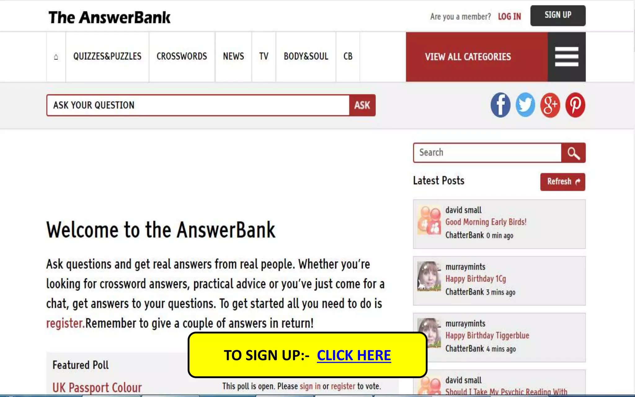 TO SIGN UP:- CLICK HERE
 