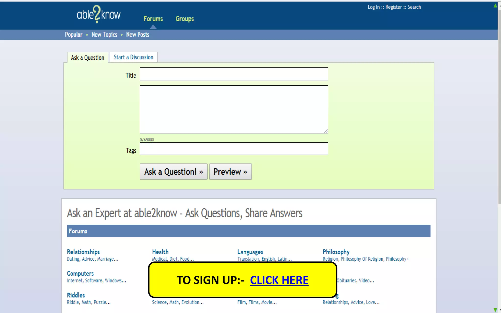 TO SIGN UP:- CLICK HERE
 