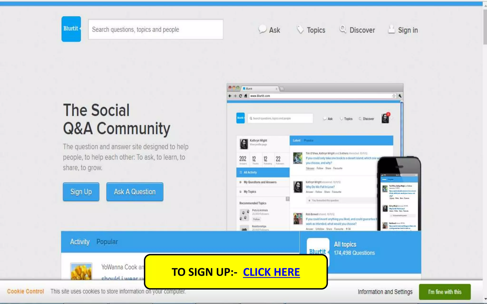 TO SIGN UP:- CLICK HERE
 