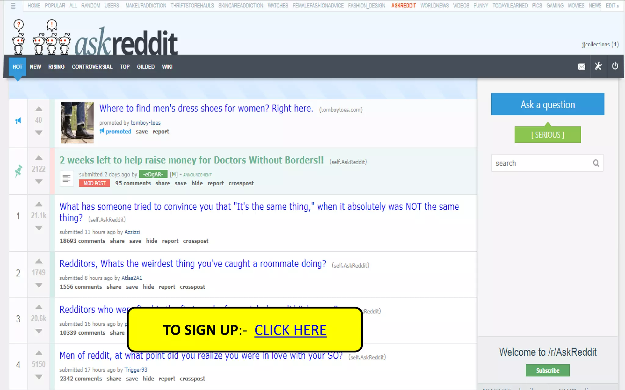 TO SIGN UP:- CLICK HERE
 