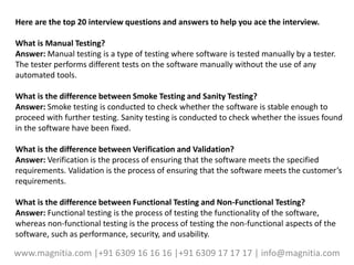 Top 20 Manual Testing Interview Questions and Answers in 2023.pptx