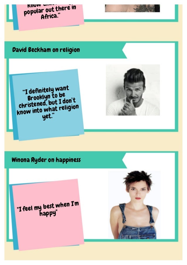 Top 20 most ridiculous celebrity quotes