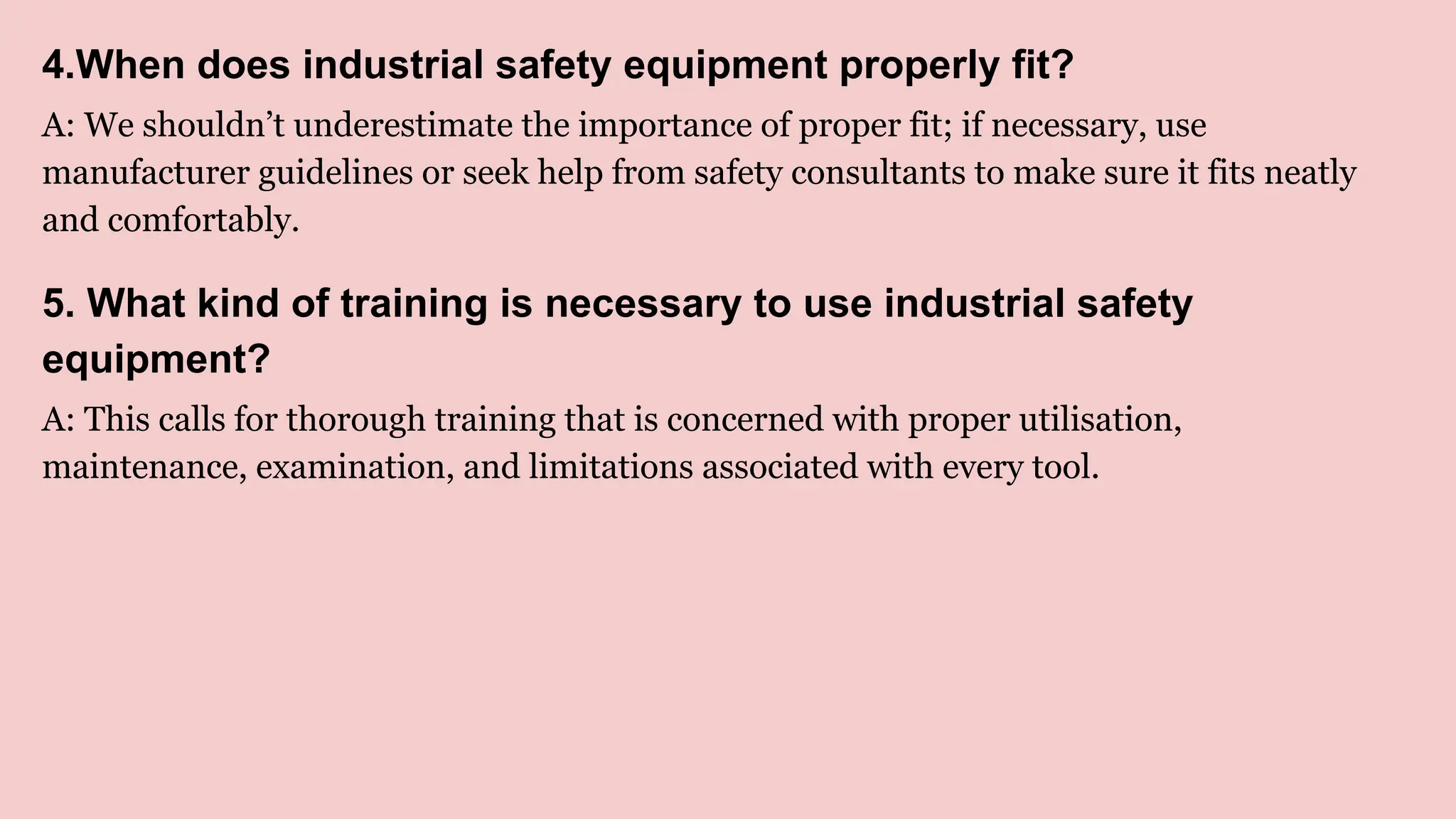 Top 20 must-Have Industrial Safety Equipment for Every Workplace | PDF