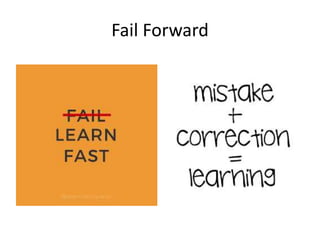 Fail Forward
 