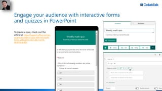 Top 20 Tips for Office 365 Productivity | PPTX