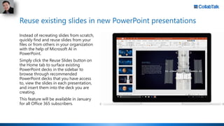 Top 20 Tips for Office 365 Productivity | PPTX