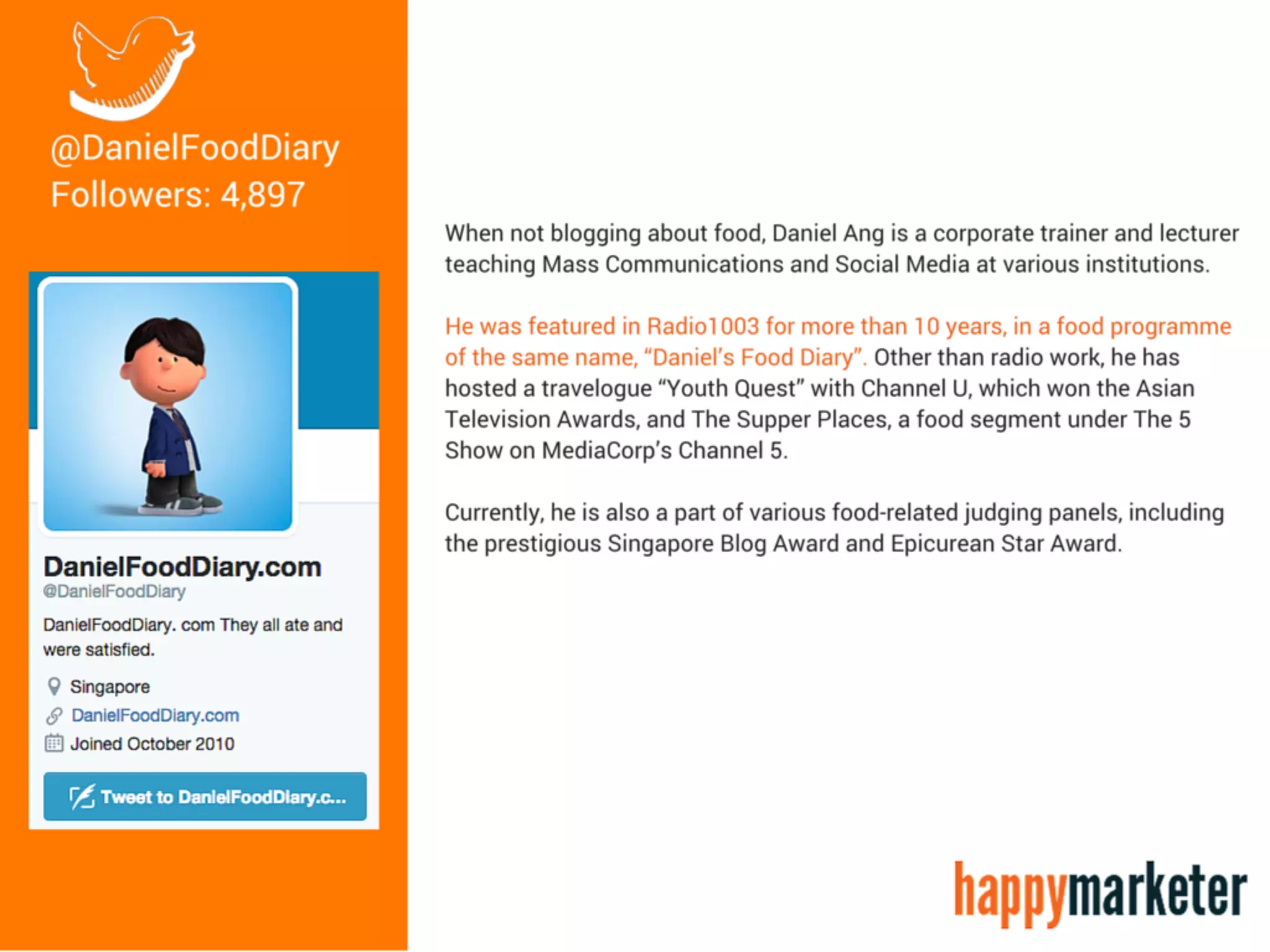 Top 20 Twitter Influencers In Singapore