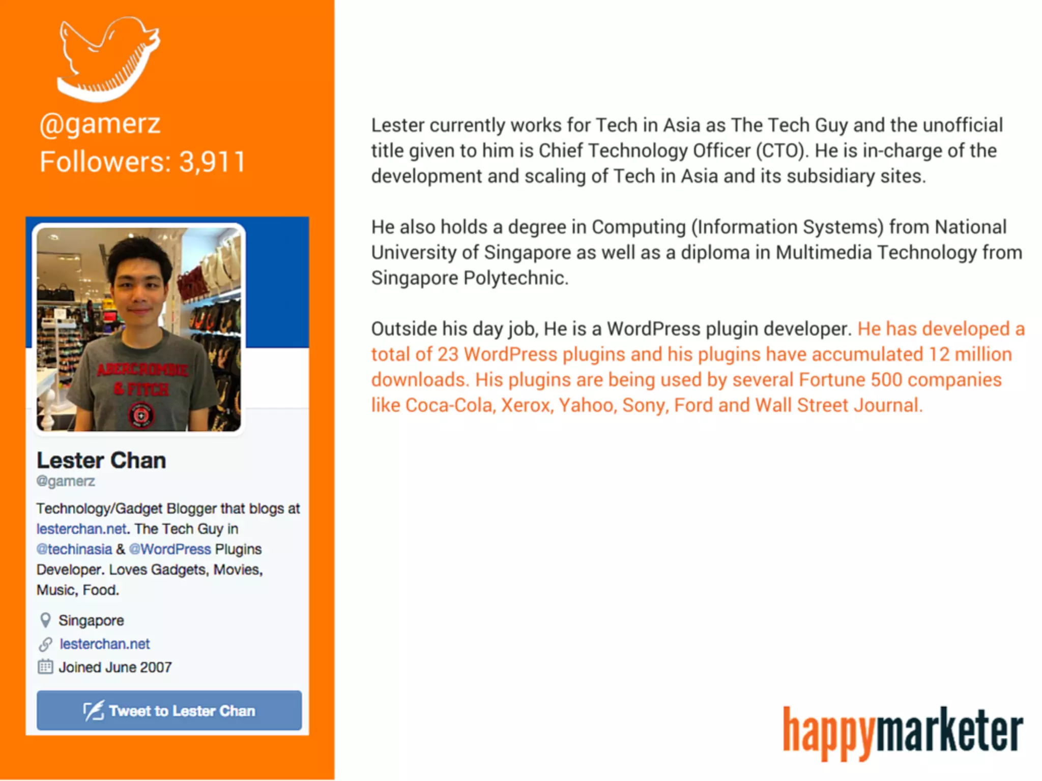 Top 20 Twitter Influencers In Singapore