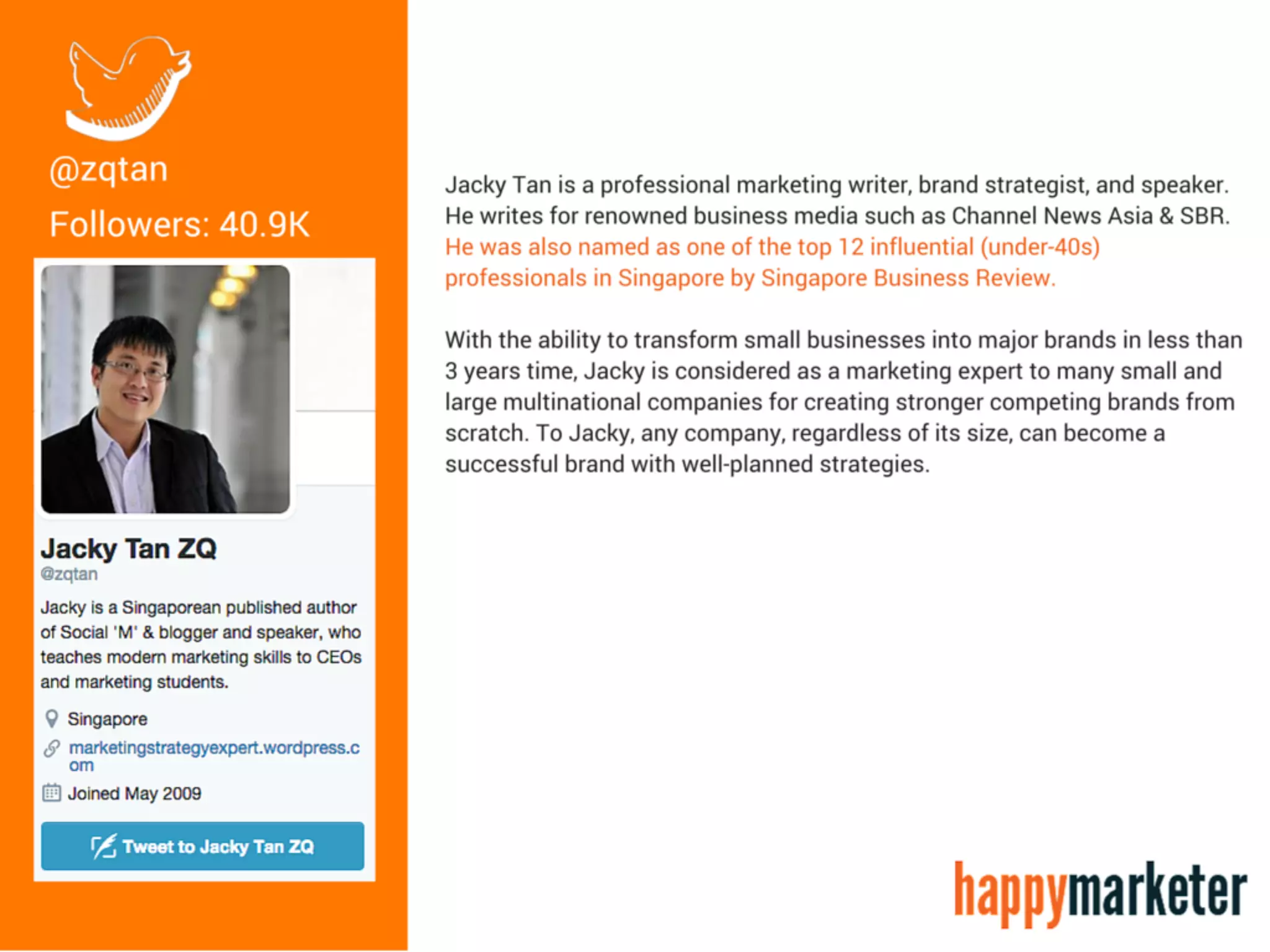 Top 20 Twitter Influencers In Singapore