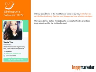 Top 20 Twitter Influencers In Singapore