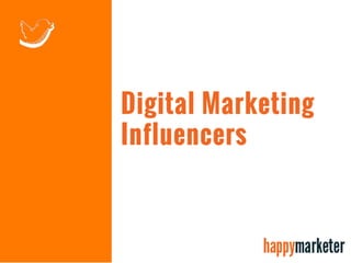 Top 20 Twitter Influencers In Singapore