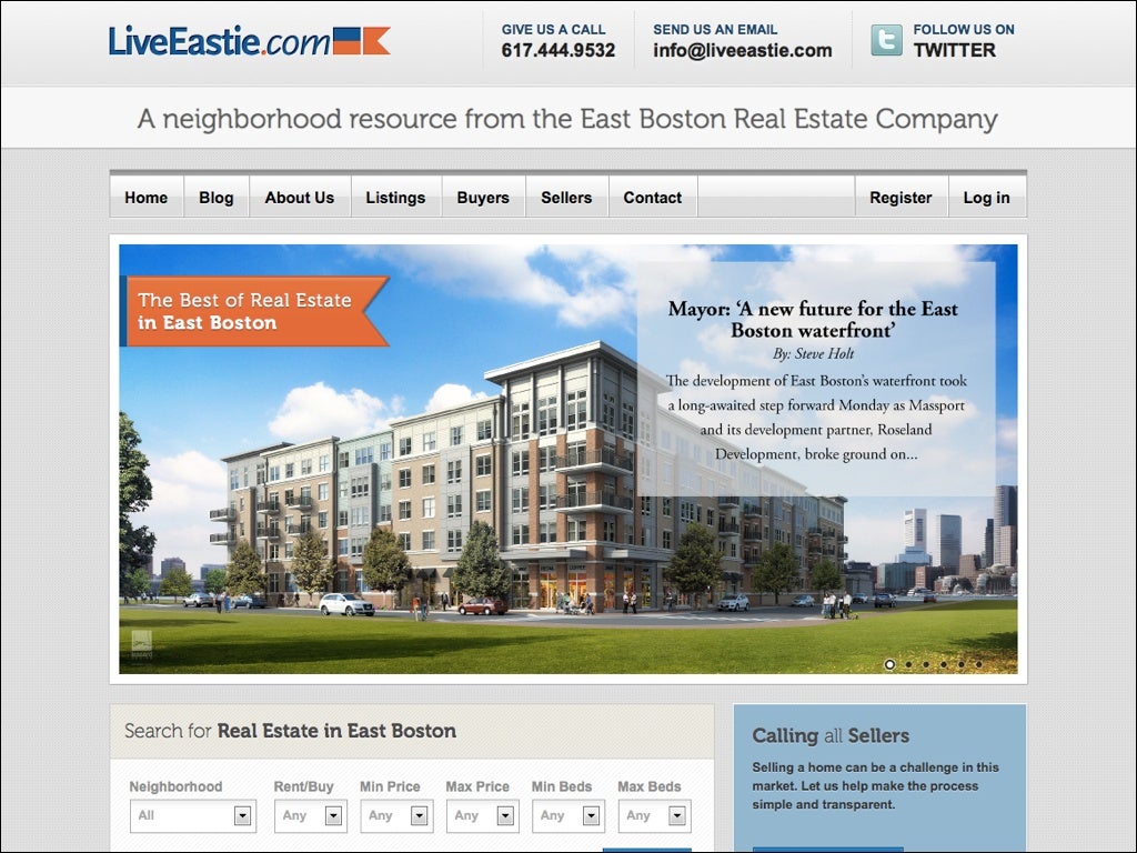 Top 25 Most Beautiful Real Estate sites