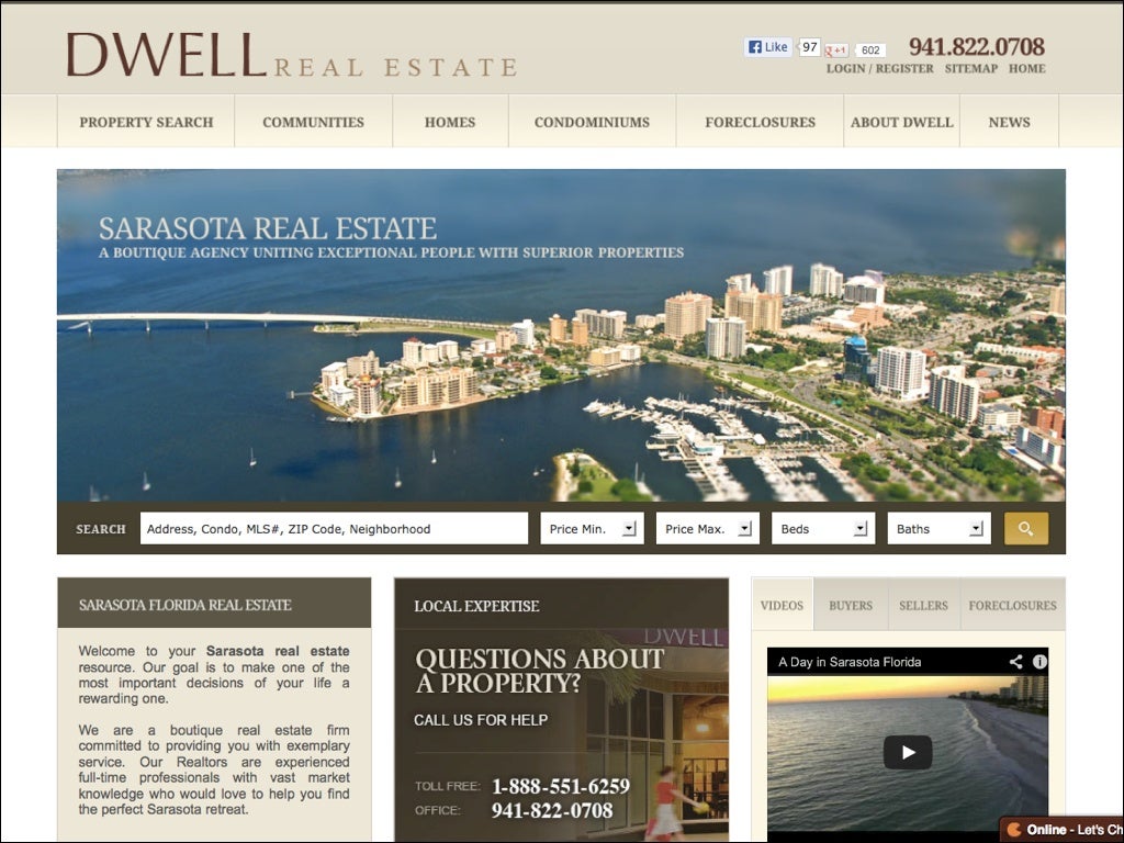 Top 25 Most Beautiful Real Estate sites