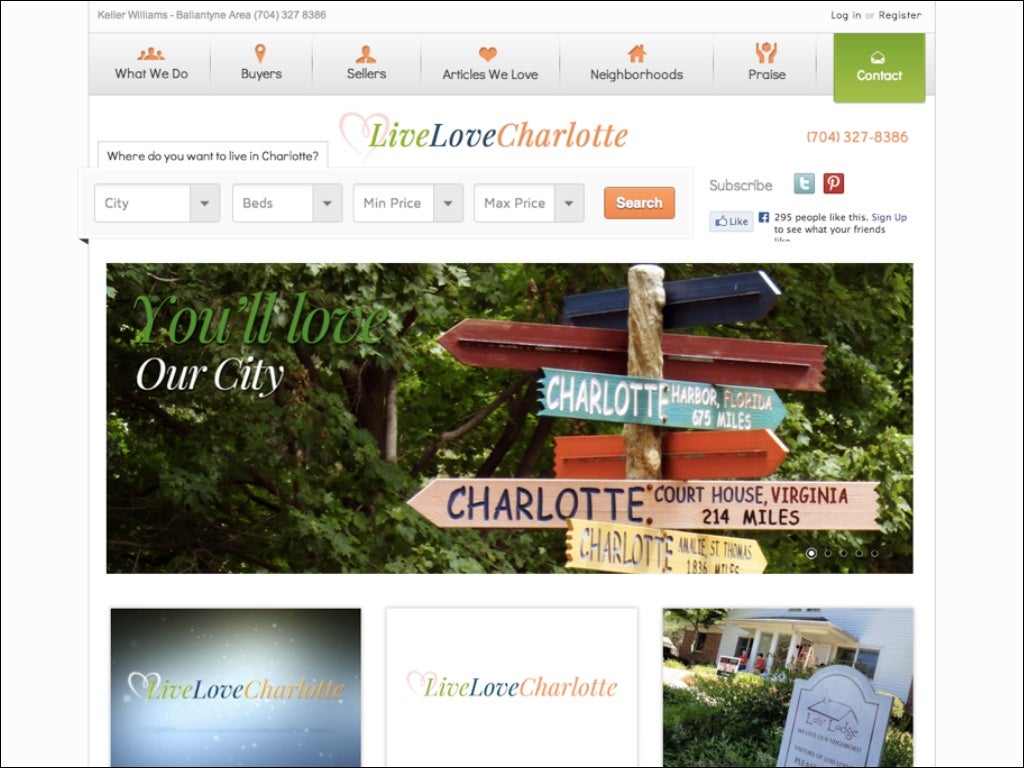 Top 25 Most Beautiful Real Estate sites