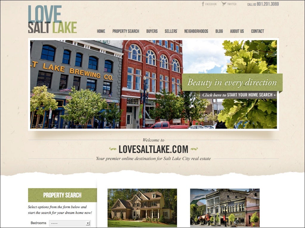 Top 25 Most Beautiful Real Estate sites