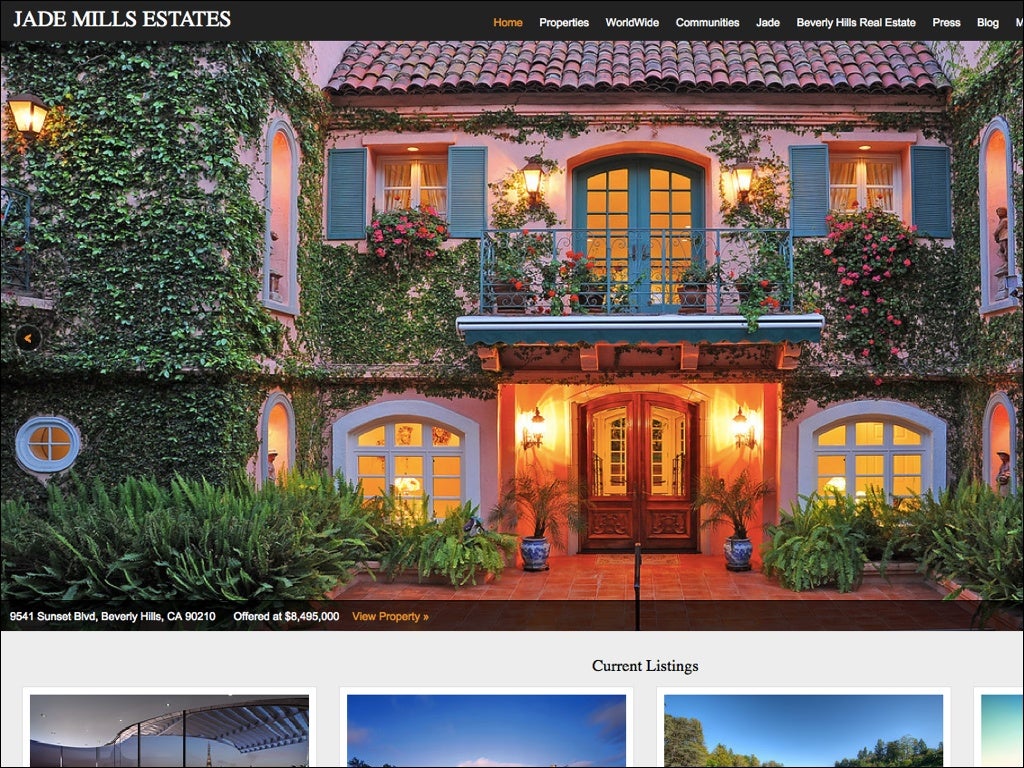 Top 25 Most Beautiful Real Estate sites