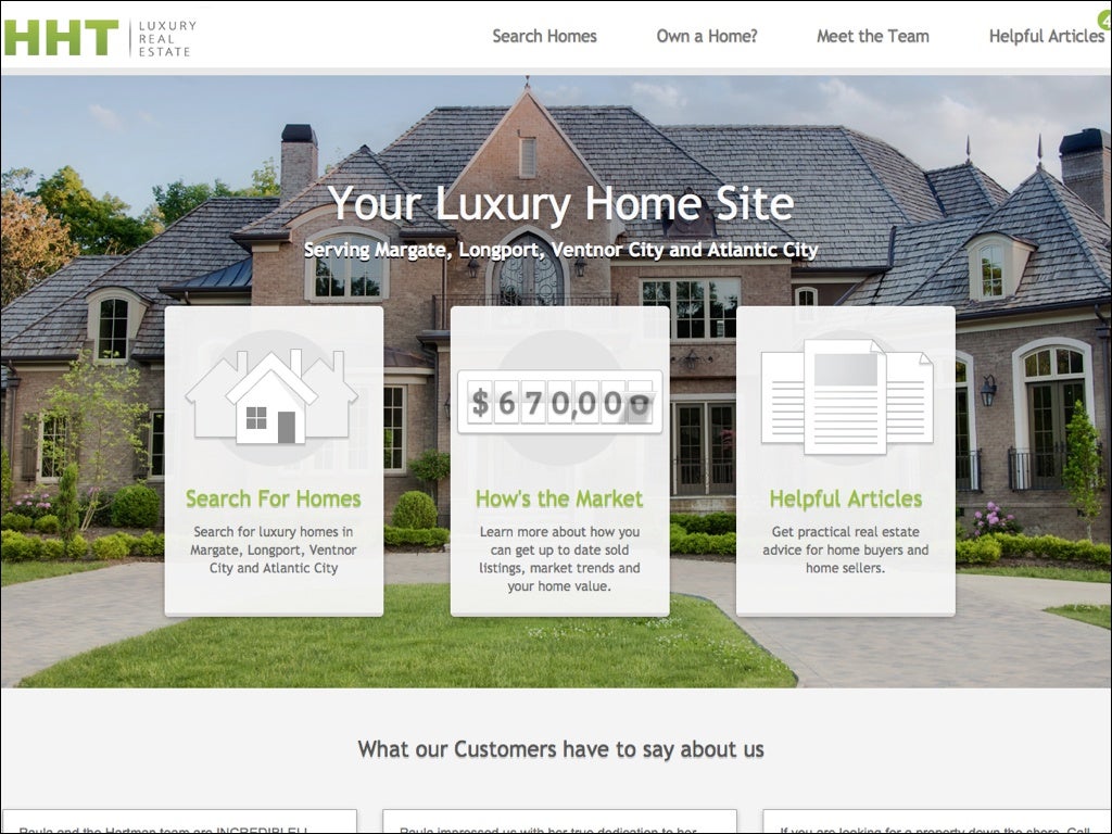 Top 25 Most Beautiful Real Estate sites