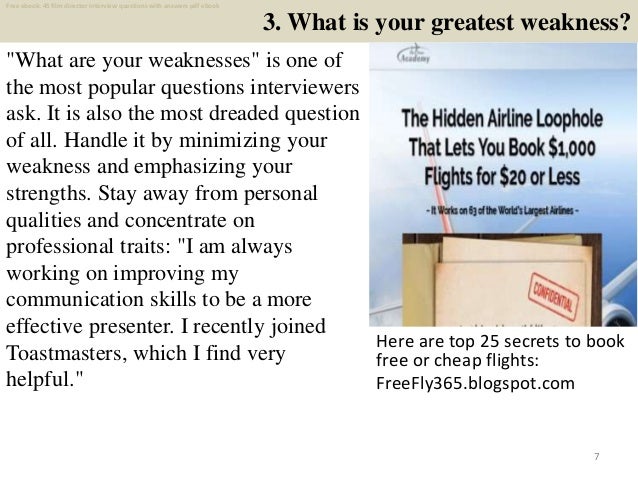 Top 25 film director interview questions and answers pdf