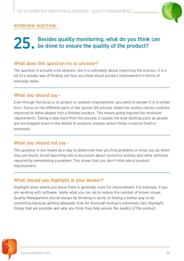 abstract interview questions