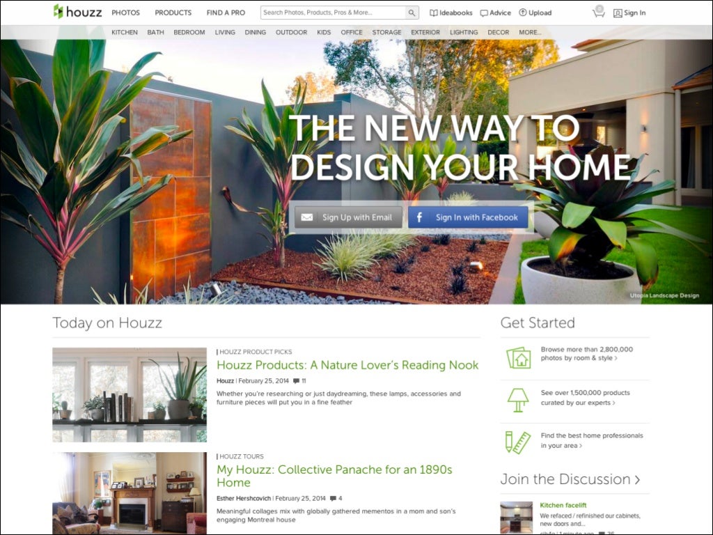 Top 25 Most Beautiful Real Estate sites 2014