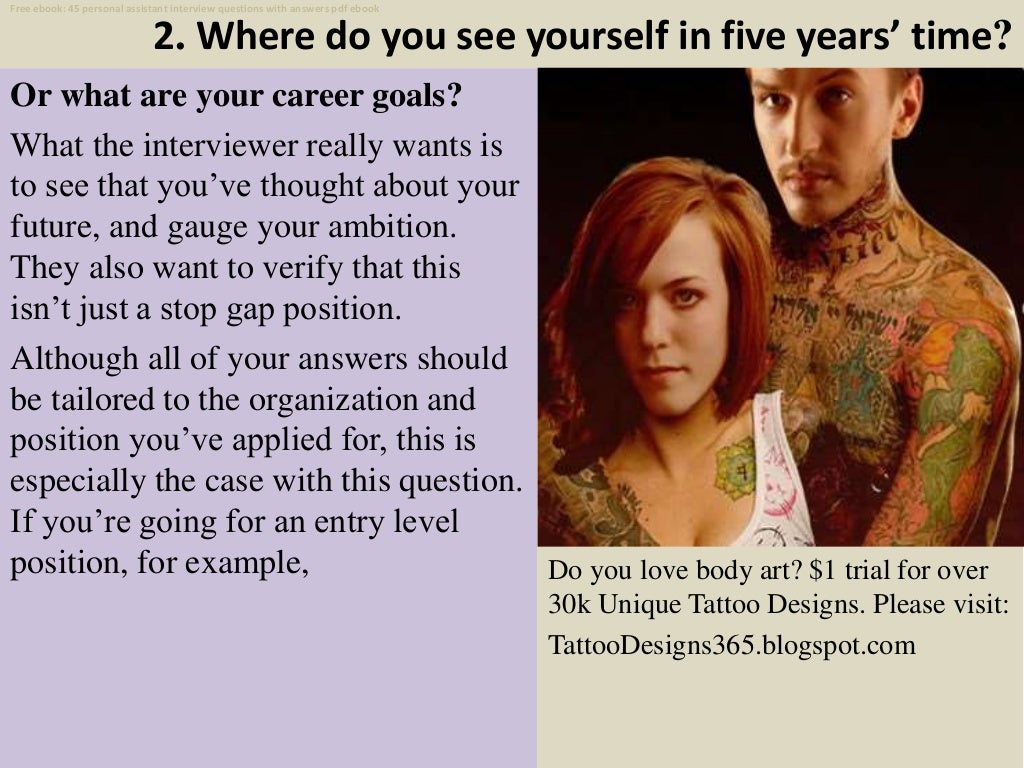 Top 25 personal assistant interview questions and answers pdf ebook f…