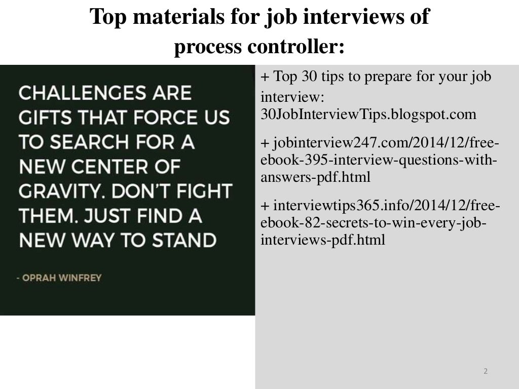 Top 25 process controller interview questions and answers pdf ebook f…