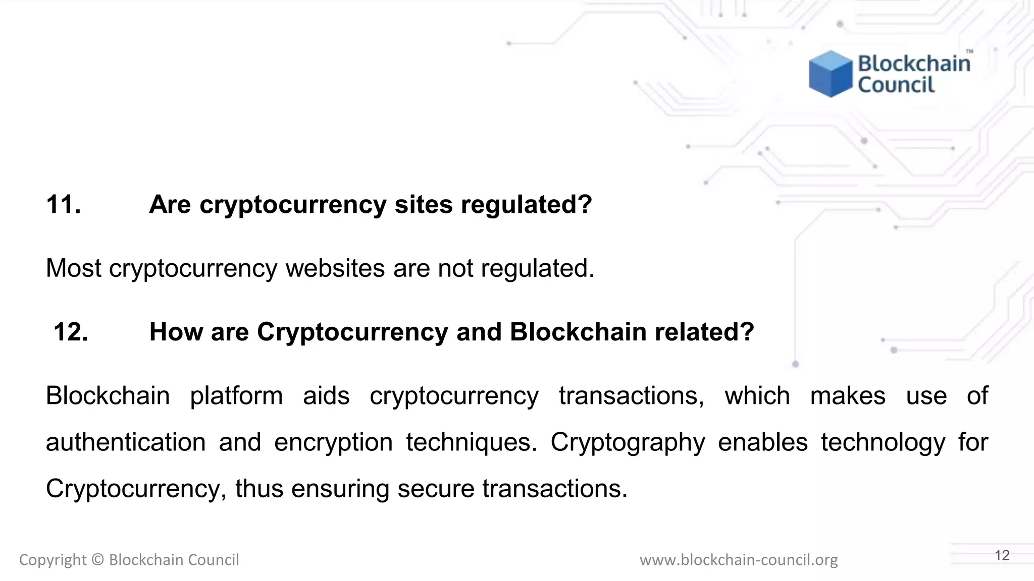 Top 25 Questions And Answer About Cryptocurrency | PPTX