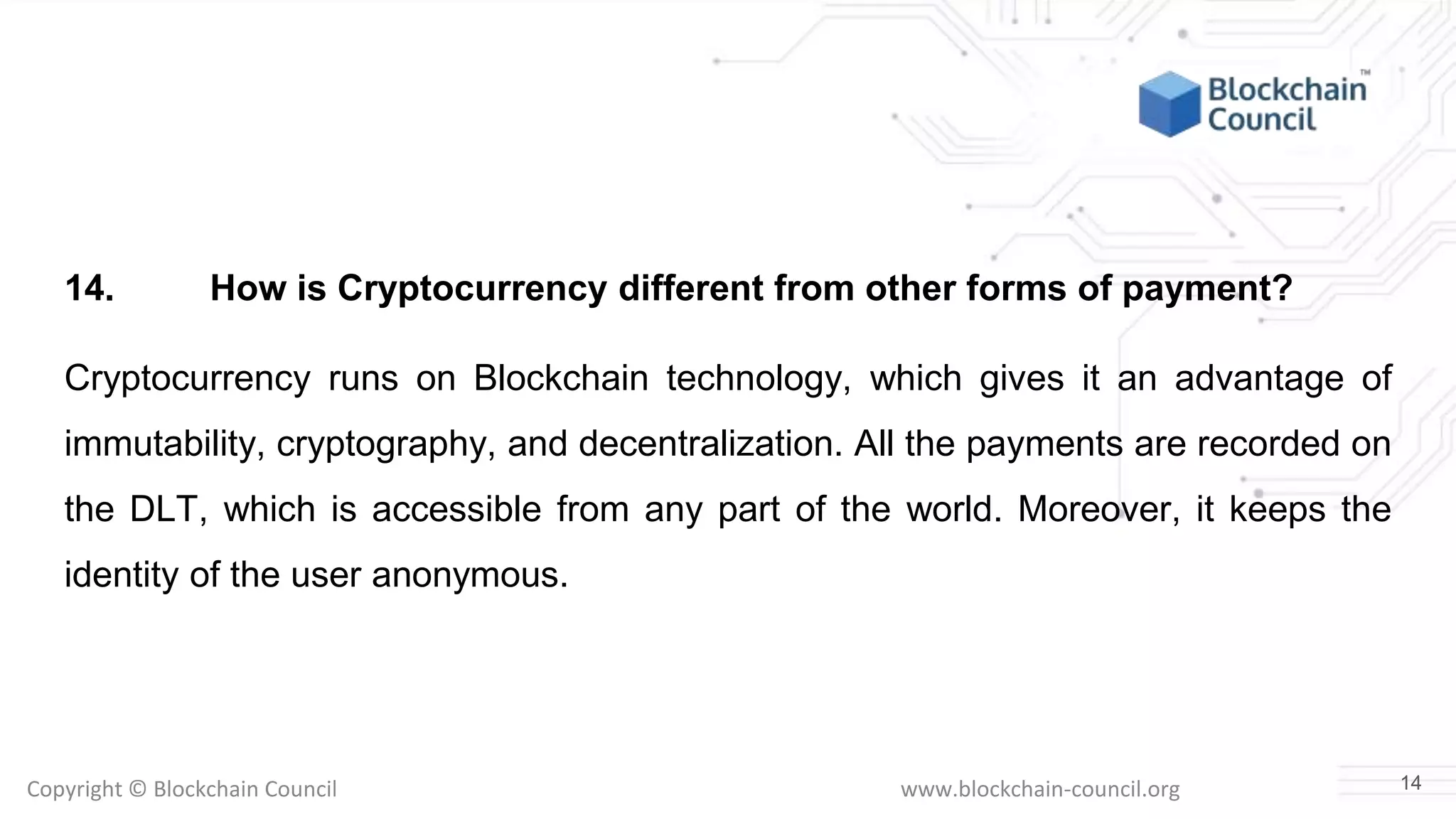 Top 25 Questions And Answer About Cryptocurrency | PPTX