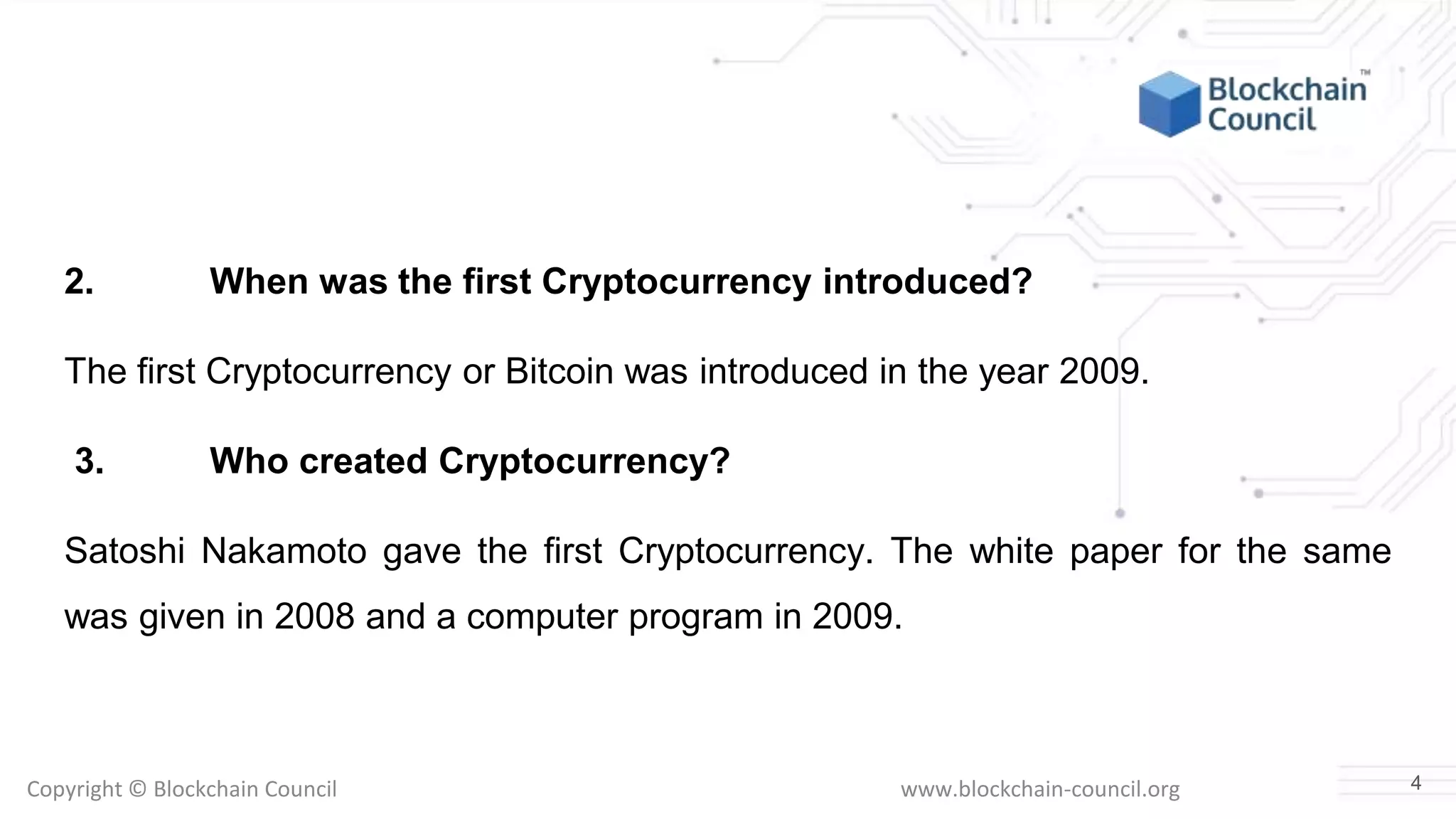 Top 25 Questions And Answer About Cryptocurrency | PPTX