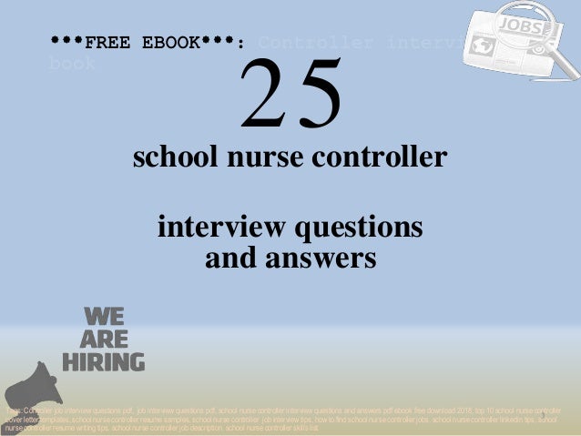 top 25 school nurse controller interview questions and school nurse interview questions and answers