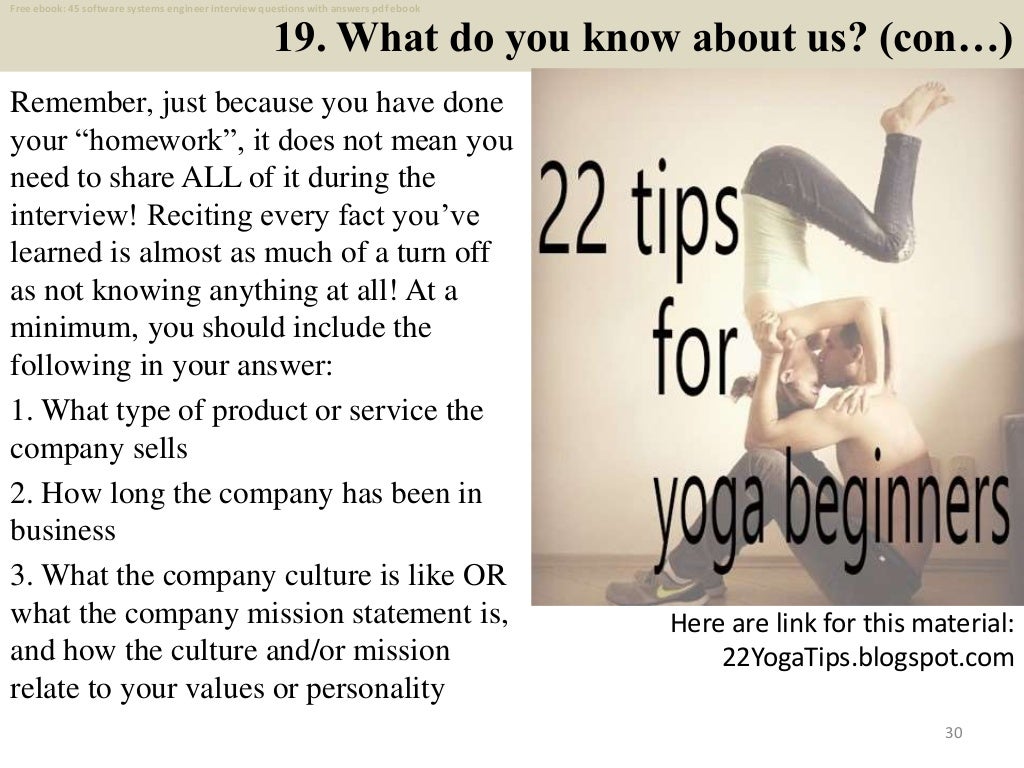 Top 25 software systems engineer interview questions and answers pdf