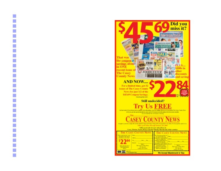 25 ways to grow your weekly newspaper 39 s circulation rite aid weekly sales flyer