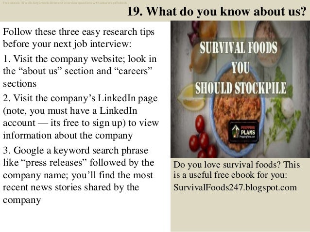 Top 25 wells fargo work director 2 interview questions and answers pd…