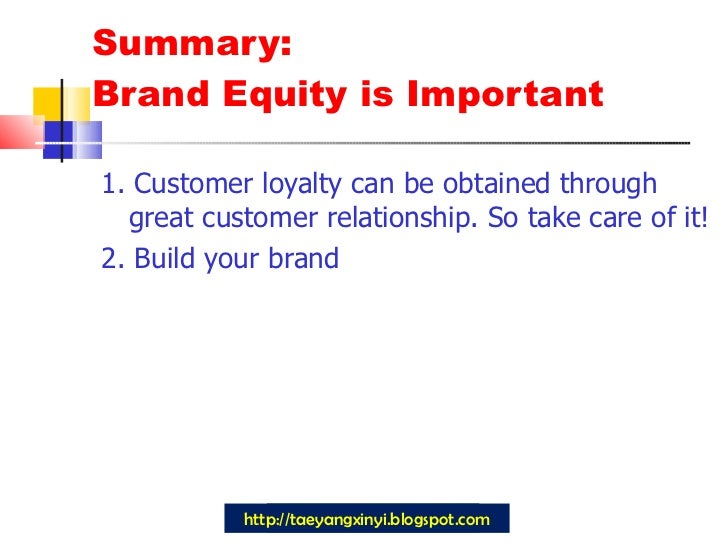 brand equity to customer loyalty This study aims to investigate the mediating effects of consumer satisfaction on the relationship between consumer-based brand equity and brand loyalty in the hotel and restaurant industry. brand equity to customer loyalty This study aims to investigate the mediating effects of consumer satisfaction on the relationship between consumer-based brand equity and brand loyalty in the hotel and restaurant industry.