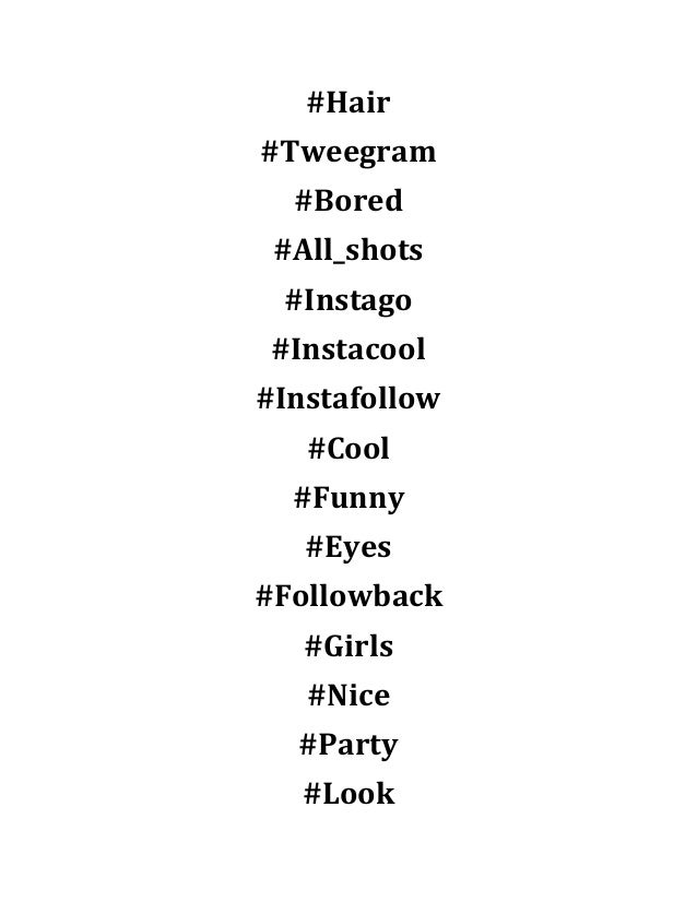Top 300 Instagram Hash...