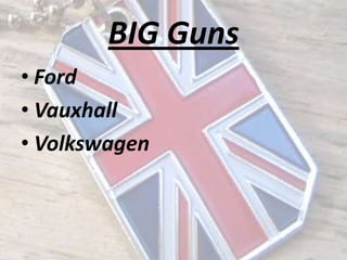 BIG GunsFordVauxhallVolkswagen