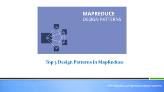www.edureka.co/r-for-analytics
www.edureka.co/mapreduce-design-patterns
Top 3 Design Patterns in MapReduce
 