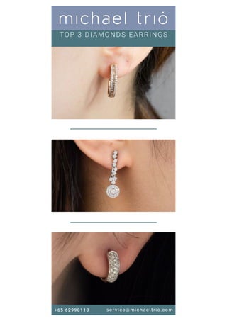 Top 3 Diamonds Earrings