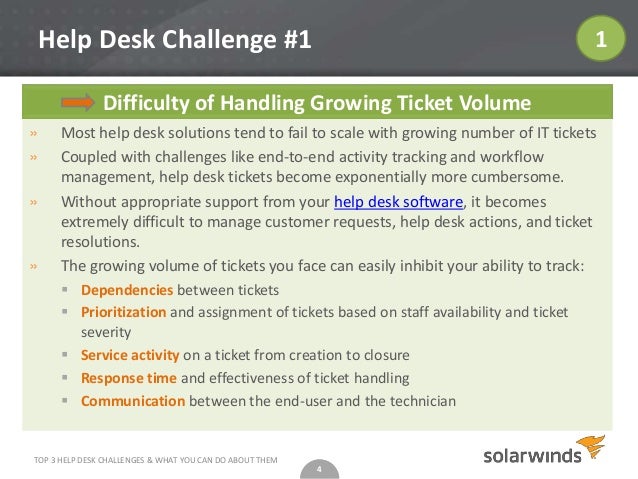 Top 3 Help Desk Challenges What You Can Do About Them