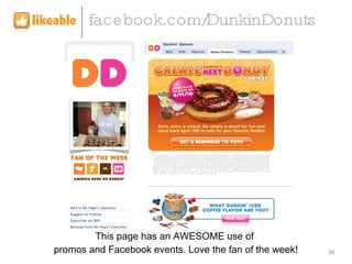 facebook.com/DunkinDonuts ,[object Object],[object Object]