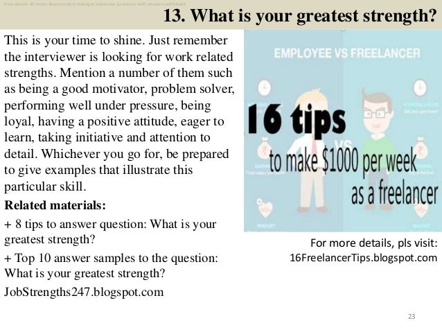 Top 40 home depot project manager interview questions and