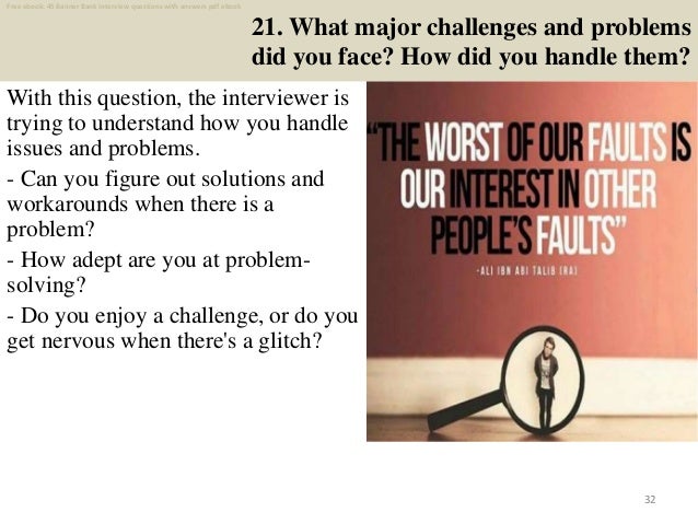 Top 45 Banner Bank Interview Questions And Answers Pdf